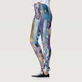 Patchwork-Decken-Leggings Leggings (Links)