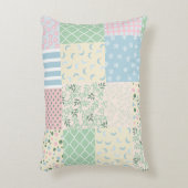 Patchwork Dekokissen (Vorderseite(Vertikal))