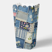 Patchwork Denim Geschenkschachtel (Rückseite)