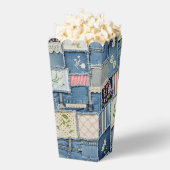 Patchwork Denim Geschenkschachtel (Geplatzt)