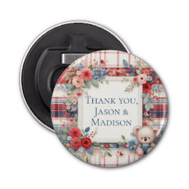 Patchwork Denim Koala Bottle Opener Flaschenöffner