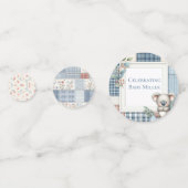 Patchwork Denim Koala Table Confetti Konfetti (Vorderseiten)