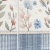 Patchwork Denim Koala Wallpaper Tapete (Naht)