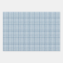 Patchwork Denim Koala Wrapping Sheets Geschenkpapier Set