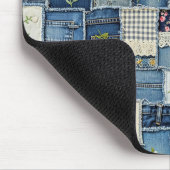 Patchwork Denim Mousepad (Ecke)