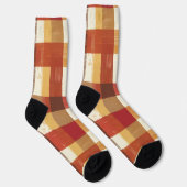 Patchwork der Zuhause Socken (Rechts)