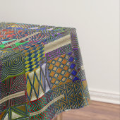Patchwork-Design im afrikanischen Stil Tischdecke (Beispiel)