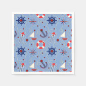 Patchwork-Design Serviette (Vorderseite)