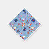 Patchwork-Design Serviette (Ecke)