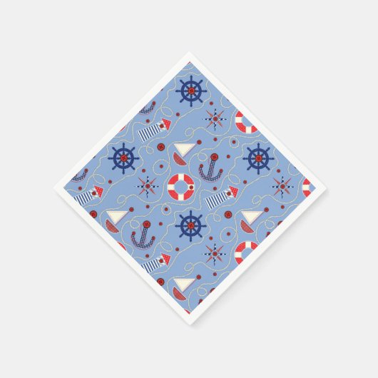 Patchwork-Design Serviette (Ecke)