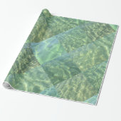 Patchwork Diamond Wasser Geschenkpapier (Ungerollt)