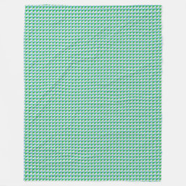 Patchwork Djibouti-Flag-Muster Fleecedecke