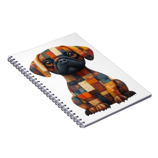 Patchwork-Docking-Notebook Notizblock (Rechte Seite)