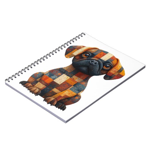 Patchwork-Docking-Notebook Notizblock (Linke Seite)