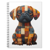 Patchwork-Docking-Notebook Notizblock (Vorderseite)