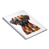 Patchwork-Docking-Notebook Notizblock (Rechte Seite)