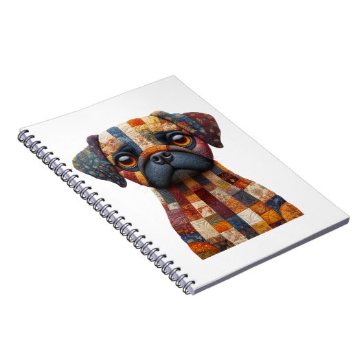 Patchwork-Docking-Notebook Notizblock (Rechte Seite)