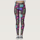 Patchwork Doll Kostüme Leggings (Vorderseite)