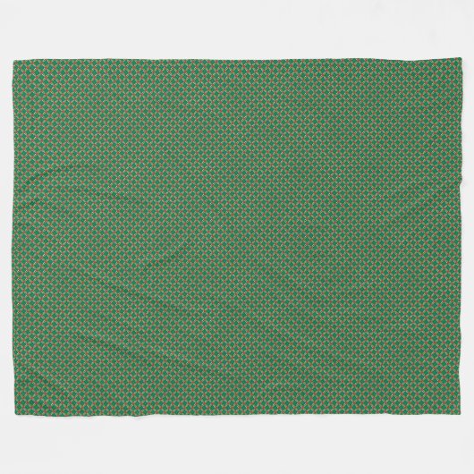 Patchwork Dominica Flag Muster Fleecedecke (Vorderseite (Horizontal))