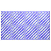 Patchwork Domino - Electric Blue und White Stoff (Yard (91,4 cm))