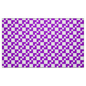 Patchwork Domino - Lila und weiß Stoff (Fat Quarter (45,7 x 55,9 cm))