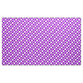 Patchwork Domino - Lila und weiß Stoff (Yard (91,4 cm))