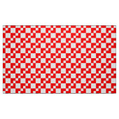 Patchwork Domino - Rot und Weiß Stoff (Fat Quarter (45,7 x 55,9 cm))