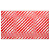 Patchwork Domino - Rot und Weiß Stoff (Yard (91,4 cm))