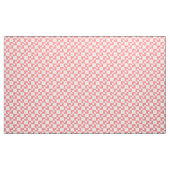 Patchwork Domino - Tropisches Rosa und Weiß Stoff (Yard (91,4 cm))