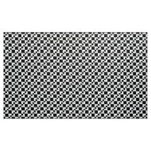 Patchwork Domino - White on Black Stoff (Yard (91,4 cm))