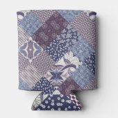 Patchwork Doodle: Vintag Boho Nahtlos. Dosenkühler (Rückseite)