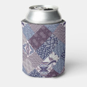 Patchwork Doodle: Vintag Boho Nahtlos. Dosenkühler (Kanne Rückseite)