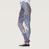 Patchwork Doodle: Vintag Boho Nahtlos. Leggings (Links)