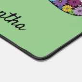 Patchwork Dragonfly Damselfly Design Desk Mat Schreibtischunterlage (Ecke)