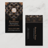 Patchwork Earth Handcrafts Art Business Cards Visitenkarte (Vorne/Hinten)