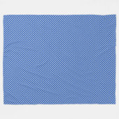 Patchwork El Salvador Flag Muster Fleecedecke (Vorderseite (Horizontal))