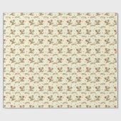 Patchwork-Elefant „Stark werden“ Geschenkpapier (Flach)