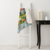 Patchwork-Elefanten-Blumenwiesen-Charm Sherpadecke (Beispiel)