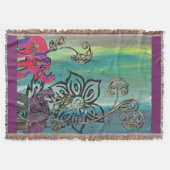 Patchwork-Elefanten Decke (Vorderseite)