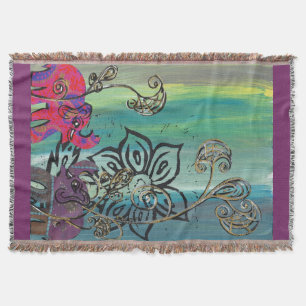 Patchwork-Elefanten Decke