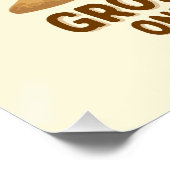 Patchwork Elephant “Growing Strong Poster (Ecke)