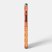 Patchwork-Eule-Vintage-Nahtloses Muster iPhone Hülle (Linke Seite)