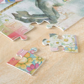 Patchwork, Fantasie-Karussell durch Schotten Puzzle (Seite)