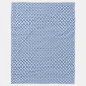 Patchwork Finnland Flaggenmuster Fleecedecke (Vorderseite)