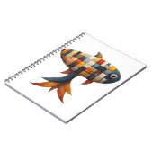 Patchwork Fish Notebook Notizblock (Linke Seite)