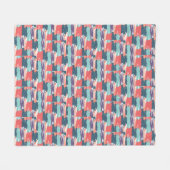Patchwork Fleecedecke (Vorderseite (Horizontal))