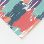 Patchwork Fleecedecke (Ecke)