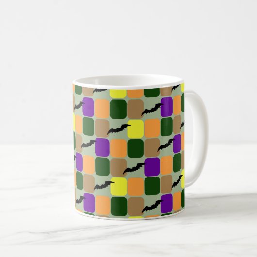 Patchwork-Fleets Kaffeetasse (VorderseiteRechts)