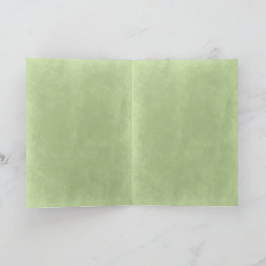 Patchwork Floral Birthday Karte (Innenseite)