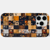 Patchwork Floral Harmony - Bold Artistic Case-Mate iPhone Hülle (Rückseite (Horizontal))
